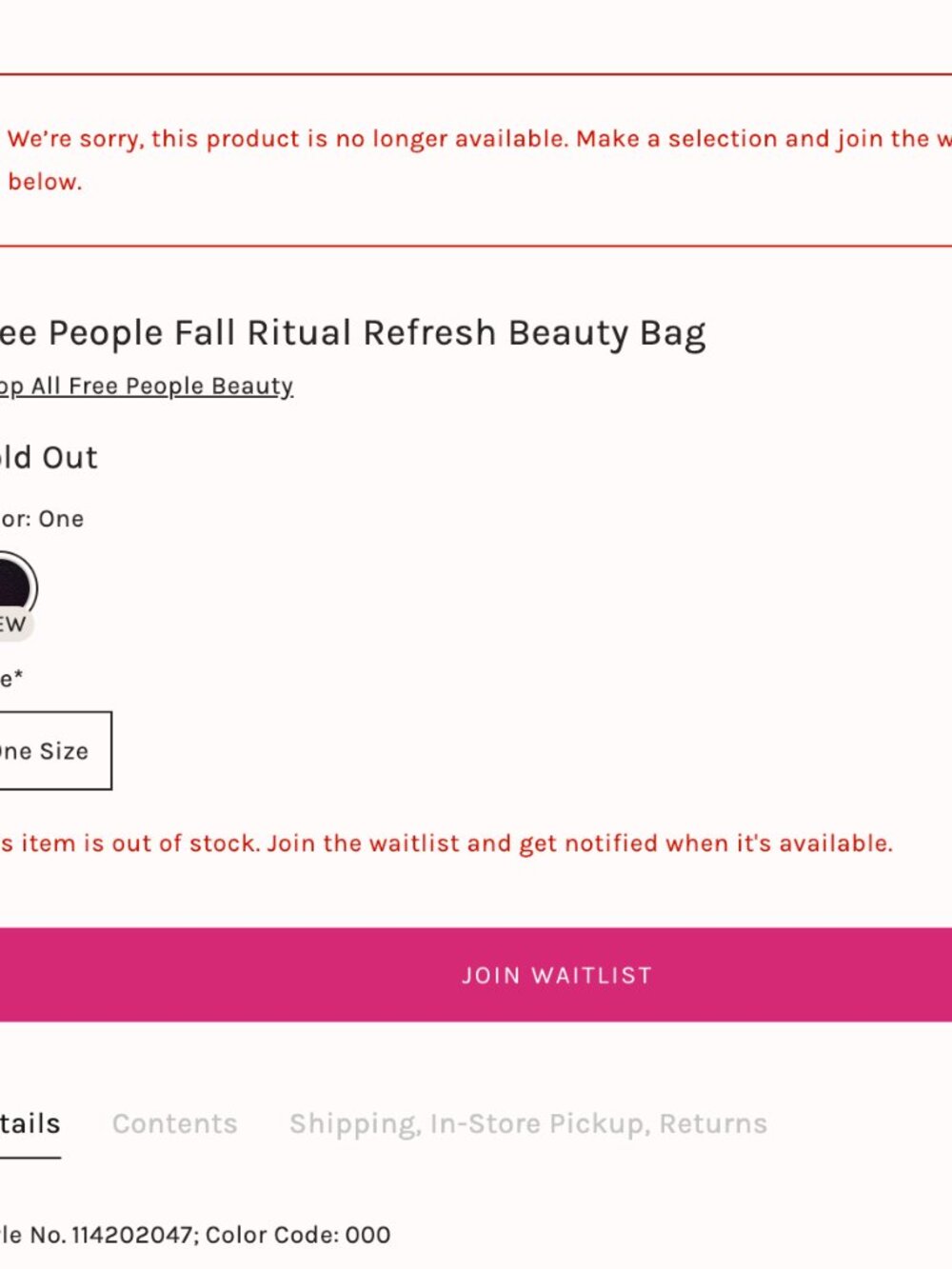 Free People Fall Ritual Refresh Beauty Bag - Picture 4 of 6